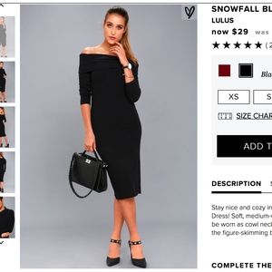 Lulus Cozy Midi Sweater Dress